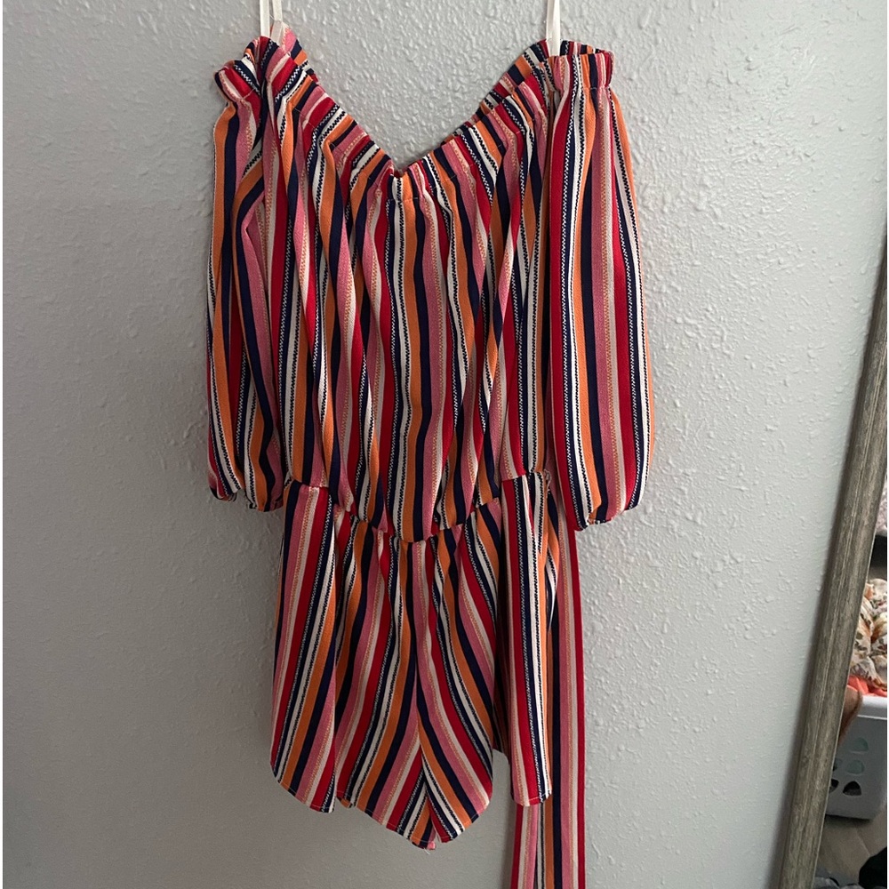 Striped Romper
